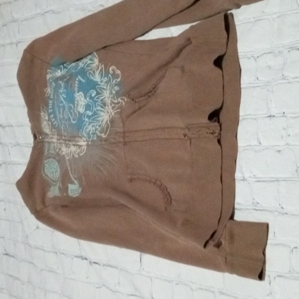 Jacket large fox  girls